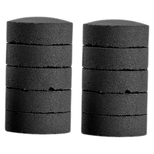 HANABASS 10piezas Barbacoa Vegetal De Madera Pastillas Vegetales para Estufas De Camping Combustible Seco para Fuego Portátil Multifuncional para Exteriores y Chimeneas Domésticas