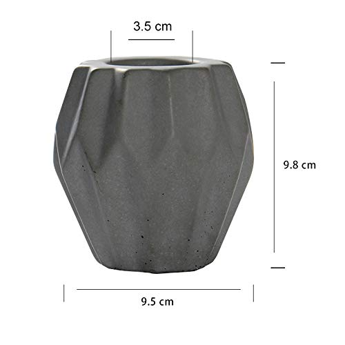 NICOLE Silicone Molds for Candlestick Candle Holder Handmade Concrete Flowerpot Mould