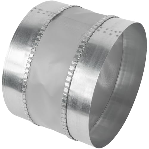 Connecteur de conduit flexible anti-vibration en acier galvanisé