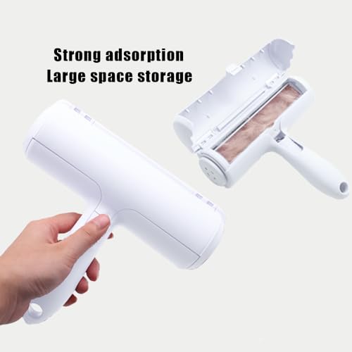 Image of Pet Hair Removal Tool Multi-Surface Pile Fur Roller Reusable Rollers for pet Hair Convenient Hair Remover for Cats and Dogs, Sofas, Carpets, Bedding, Clothing and car Seats