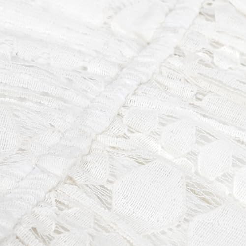 Sunny Fashion Flower Girls Dress Lace Square Party Pageant Wedding Vintage Formal4