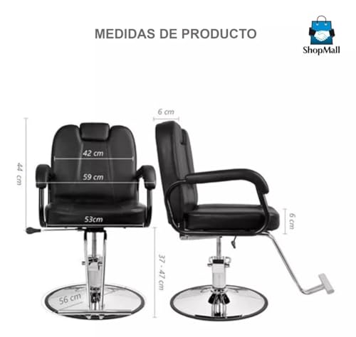 Mejores precios y opiniones de Sillones peluqueria hidraulico listamos los 10 mejores. 8 Imagen adicional