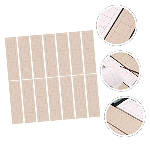 Ciieeo 300 Folhas Adesivos De Cópia Papel De Caligrafia Chinesa Grade De Prática De Caligrafia Papel