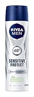 NIVEA MEN – Nivea Men Deo Sensitive Protect Spray, Antitranspirant, 6er 