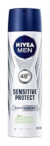 NIVEA MEN – Nivea Men Deo Sensitive Protect Spray, Antitranspirant, 6er 
