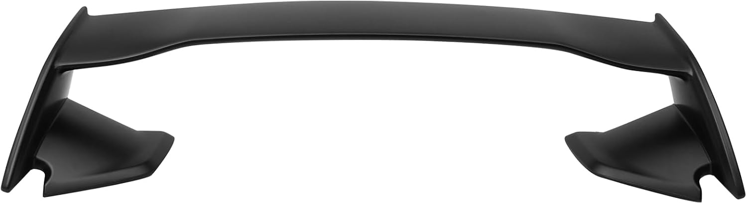 IKON MOTORSPORTS, Trunk Spoiler Compatible with 2012-2016 Subaru Impreza & 2015-2021 WRX STI, STI Style Painted #E8H Galaxy Blue Metallic ABS Rear Trunk Lid Spoiler Wing Lip 3PCS