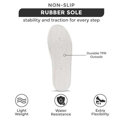 Project Cloud Sneakers for Women - Memory Foam Spring Shoes for Women Footwear - Slip-On Boat Shoes - Non Slip Fashion Sneakers - Lightweight Loafers (Seasalt)4