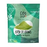 Hierba de Trigo en Polvo Orgánico - 800g. Fuente de Clorofila Vitamina A/C/E y Antioxidantes para Jugos o Batidos. Wheat Grass Powder Organic.