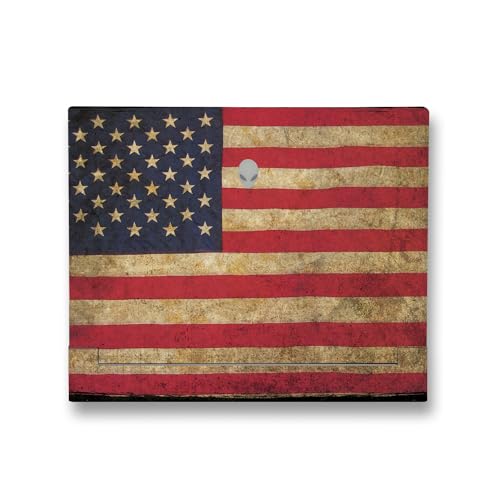 Image of MightySkins Skin Compatible with Alienware X14 R2 (2023) Full Wrap Kit - Vintage Flag | Protective, Durable, and Unique Vinyl Decal wrap Cover | Easy to Apply & Change Styles | Made in The USA