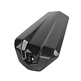 DZSQGHGHJJ AleróN Motocicleta AleróN Cubierta Asiento Duro Pasajero del Sillín Trasero De La Motocicleta Sección Carenado para R125 para YZF-R 125 para YZF R125 2008-2018(Fibra de Carbon)