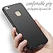 Phone Case for Huawei P10 Lite Case [Anti-Scratch] [Durable Premium Plastic] [Ultra Thin] [Silky Feel] Slim Protective Hard Cover for Huawei P10 Lite (Black)