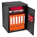 HomeSafe HV50K Caja fuerte con Cerradura de Calidad 50x35x35cm (HxWxD), Negro Satén...