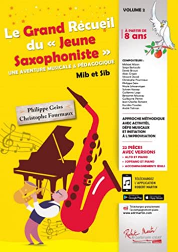 livre Le Grand Recueil du Jeune Saxophoniste Vol. 2