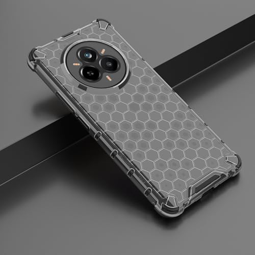 Image of Glasgow Back Case Cover Compatible with [ Realme 14 Pro 5G ] (Stylish Design) - Black