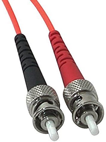 C2G Legrand Fiber Optic Cable with Duplex Multimode and LC Connector, Orange Fiber Optic Patch Cable, 3 Meter Fiber Optic Cable, 1 Count, C2G 33165 image 2