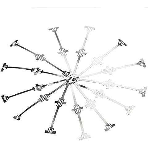 VIKOCELL Solar Cell Connector Dog Bone Tabbing Wire for Sunpower Cells (pack of 50) Cover