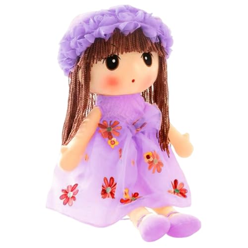 Tktouci Muñeca De Peluche - Muñecas de Trapo - Compañera de Sueño Suave Tierna Hecha a Mano para Jóvenes Niños Pequeños,Decoración Dormitorio Sofá Viaje Cumpleaños Navidad