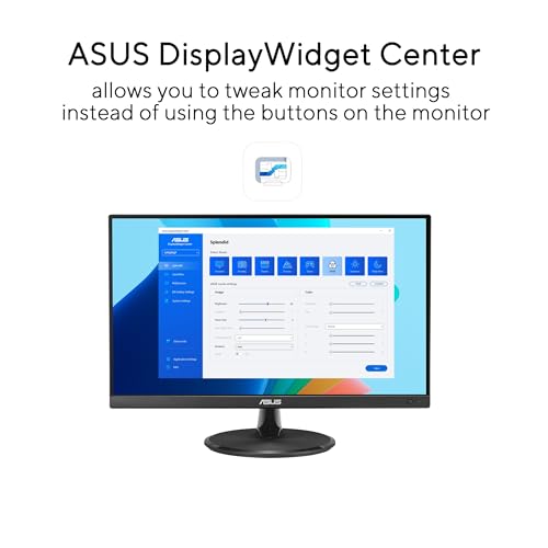 ASUS 22” Eye Care Monitor (VP229QF) – 100Hz, IPS, Full HD, 99% sRGB, Frameless, Adaptive-Sync, DisplayPort, HDMI, Low Blue Light, Flicker Free, Wall Mountable, 3 yr Warranty by Asus - Image 9