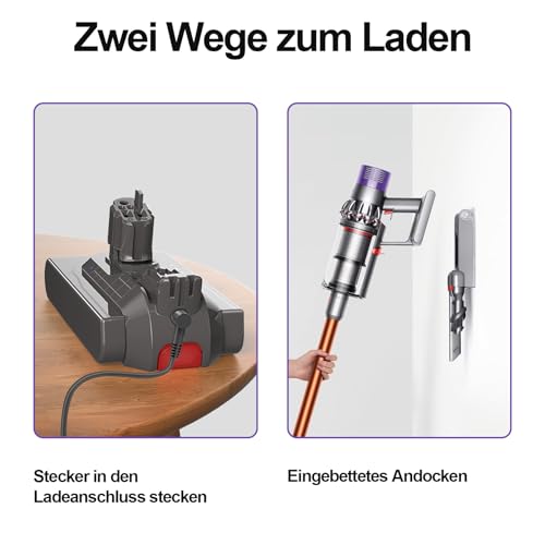 Dregin V11 Akku für Dyson 11, 3900mAh Ersatzakku für Click in Typ V11 SV15 SV16 Staubsauger(Nicht geeignet für Befestigungsarten mit Schrauben)