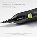 Remington Ultrastyle Rechargeable Rotary Shaver, Pr1320, Black/Neon Green
