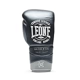 LEONE 1947, AUTHENTIC 2 12OZ rękawice bokserskie, szare