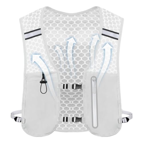 KJOET ハイドレーション バックパック - 水筒対応ランニングベストバッグ | 軽量ボトルホルダーベスト 男女兼用 スポーツ アウトドア ウォーキング ハンティ クライミ