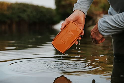 Fishpond Tacky Pescador Silicone Slit Waterproof Fly Box - Burnt Orange #TOP7