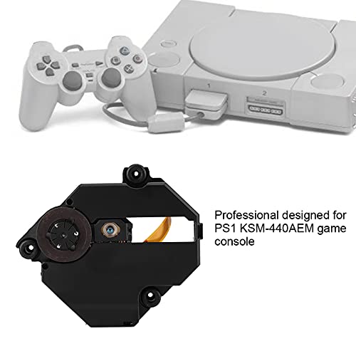 Jopwkuin Lentes de reposição ópticas compatíveis com laser para console de jogos PS1 KSM‑440AEM, fác