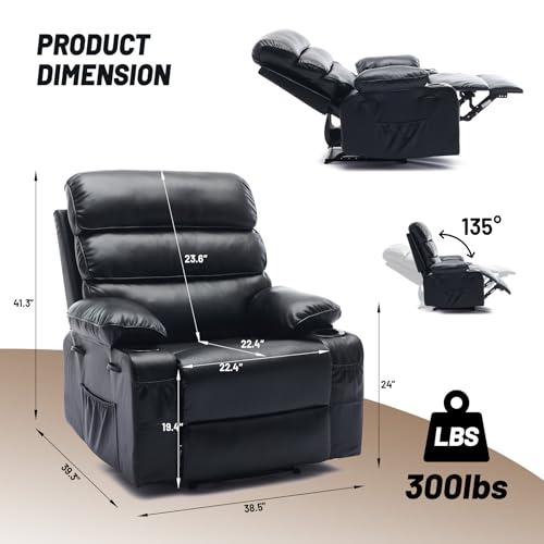 Sillón Plegable Ergonómico Negro miniatura 2