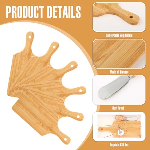 Set 6 tablas de cortar con cuchillos y cajas de regalo miniatura 3