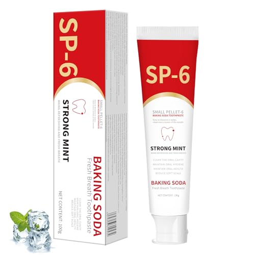 sp-6 Ultra whitening Toothpaste, Super sp6 brightening Oral probiotic Pasta Dental, sp 6 Bright White Toothpaste for Stain Removing, Fresh Breath & Teeth Health