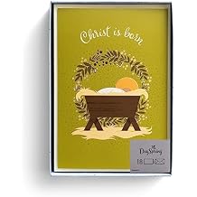 DaySpring - Christ is Born - 18 Christmas Boxed Cards & Envelopes, NLT J8847