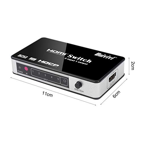 Univivi HDMI Switch versione 2.0 3D 4K Versione