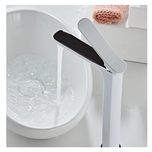 Robinet de lavabo anti-éclaboussure à levier unique pour vasque de bain