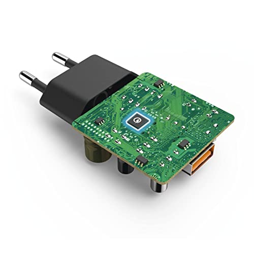 Hama Ladeset, Ladeger&auml;t QC3.0 + USB-C Kabel, 1,5m, schwarz