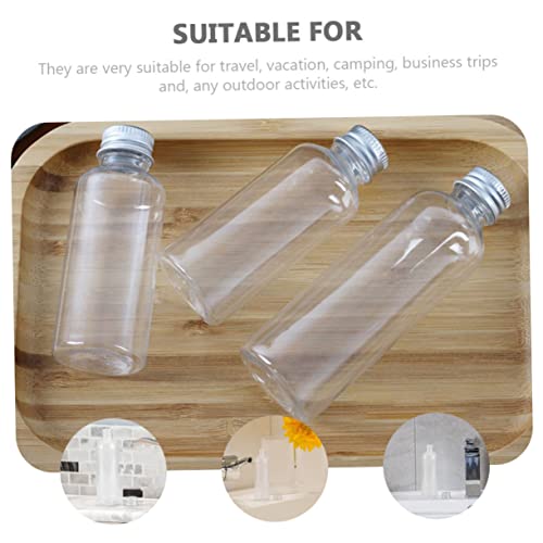 OHPHCALL Travel Liquid Bottle Dispenser 27pcs Empty Sub Bottles for Shampoo Lotion Sunscreen Leakproof