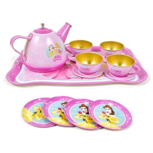 Image of Vikrida 14 Pcs Stainless Steel Kitchen Set Tea Party Kitchen Set Toy for Girls Boys - P Doll