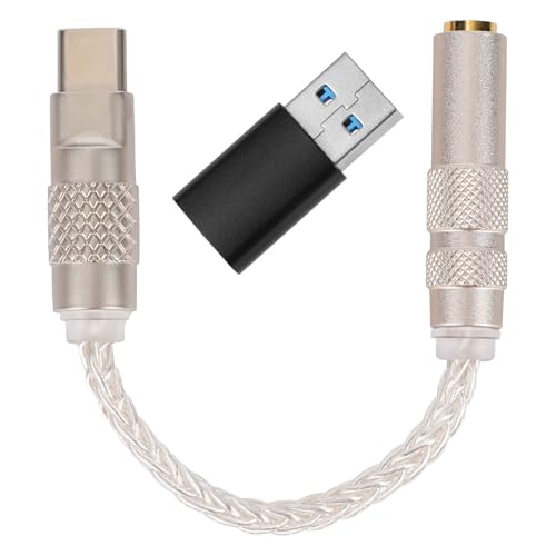 Décodeur numérique portable Type-C vers prise casque double puce DAC