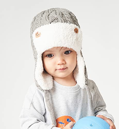 Panegy もこもこ 暖かい 子供 帽子 キッズ ニット帽 ベビー