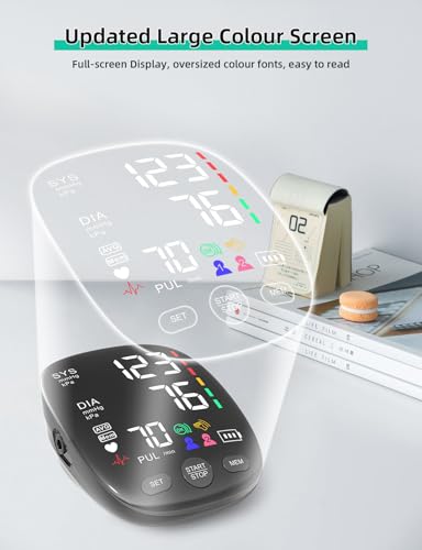 AILE Blood Pressure Monitor - Accurate Home Use with Large Screen - Image 2