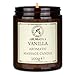 Scented Massage Candle Vanilla - Relaxing Massage Candle - Soy Wax Candle 3.5Oz - Massage Candle with Coconut and Almond Oils - Vanilla Oleoresin - Body Care - Calming - Beauty - Aromatherapy
