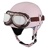 ? Stile Di Moda i Nostri Caschi Sono Abbinati a Occhiali ad Occhiali Harley Resistenti Ai Raggi Uv per Proteggere Gli Occhi. la Fibbia Scura Sul Retro Del Casco Impedisce Agli Occhiali Di Cadere.
