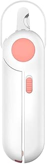 Cat pet nail clippers, dog nail clippers, pet LED nail clippers, light anti-blood position, manicure for large, medium and small cats and dogs, professional pet nail clippers-powder
