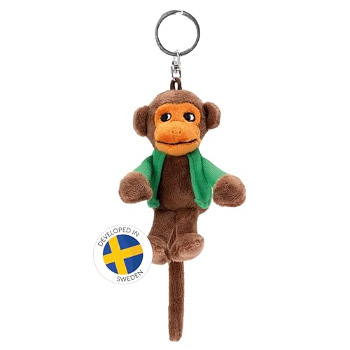 Pippi Langstrumpf Schlüsselanhänger – Herr Nilsson Affe (15 cm),...