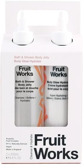 Fruit Works Cleanse & Hydrate Skin Care Gift Set, 1x Bath & Shower Jelly 250ml - Image 2