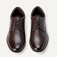 Amazon Essentials Men's Casual Derby Dress Shoes with Padded Collar, Dark Brown, 9 — image 5