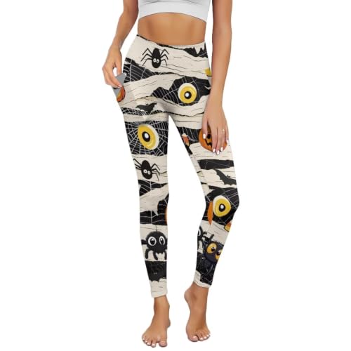 AFPANQZ Leggings for Women High Waisted Workout Leggings with Pockets