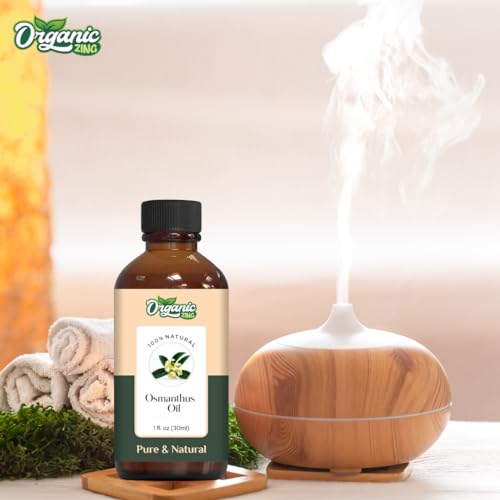 Image of Organic Zing Osmanthus Oil 30 ml (1.01 fl oz) - Rare Fruity-Floral Aromatic Oil for Skincare, Haircare, DIY Formulations, Soaps & Cream Blends