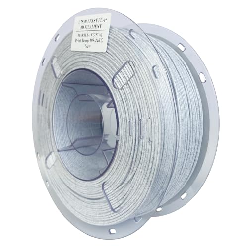 Image of EPAX High Speed PLA+ 3D Printer Filament, Fast PLA 3D Printing Filament, 1.75mm, Dimensional Accuracy + /- 0.03 mm, 1KG Spool (Marble)