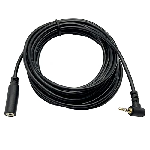 Seadream 2.5mm Male to Female Backup Camera Extension Cable Dash Cam Rearview Backup Camera Extension Cord 2.5mm Male to Female (10FT)